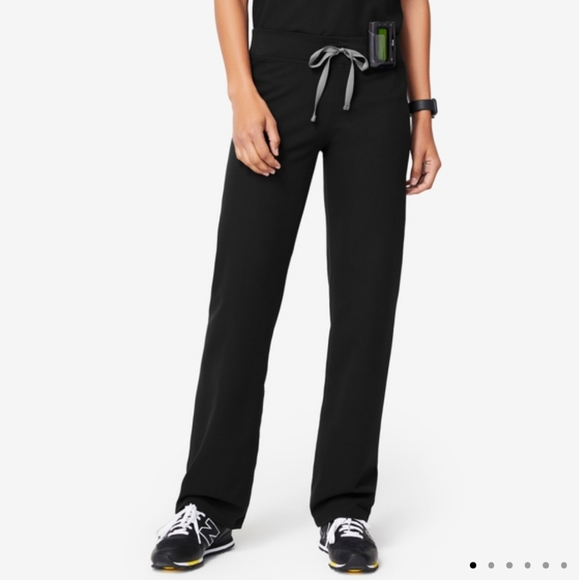 Figs Pants - Figs Black Scrubs Size Medium